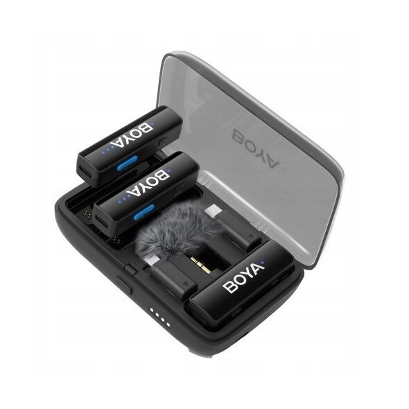 Boya BOYALINK V2.0 - 2.4G Μίνι Ασύρματο Μικρόφωνο για Κάμερα, Android, iOS συσκευές