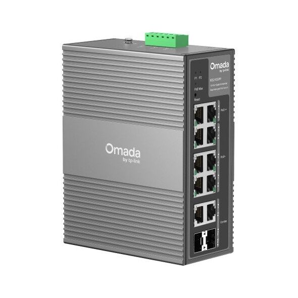 Διακόπτης PoE 10 Θυρών Gigabit Βιομηχανικός Easy Mgd TP-LINK Omada IES210GPP