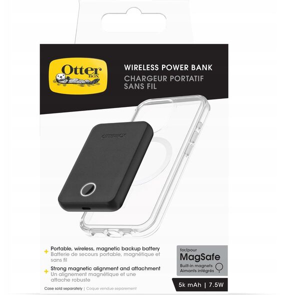 OtterBox Ασύρματο PowerBank -MagSafe 5K MAH (7.5W) USB-C μαύρο
