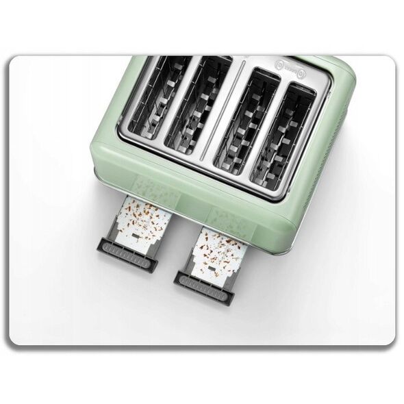 BUYDEEM Τοστιέρα για 4 φέτες, μοντέλο DT640E, χρώμα Cozy Greenish, EU