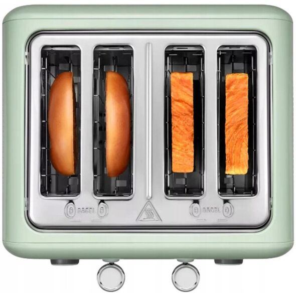 BUYDEEM Τοστιέρα για 4 φέτες, μοντέλο DT640E, χρώμα Cozy Greenish, EU