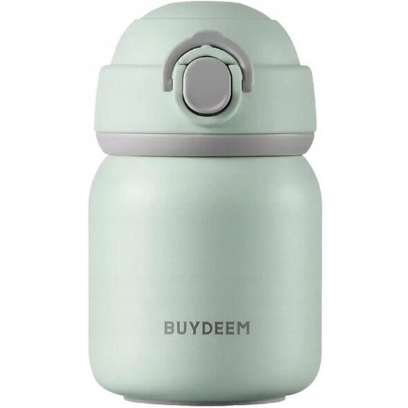 Θερμός από ανοξείδωτο χάλυβα BUYDEEM 200ml, μοντέλο TAN200, χρώμα Cozy Greenish
