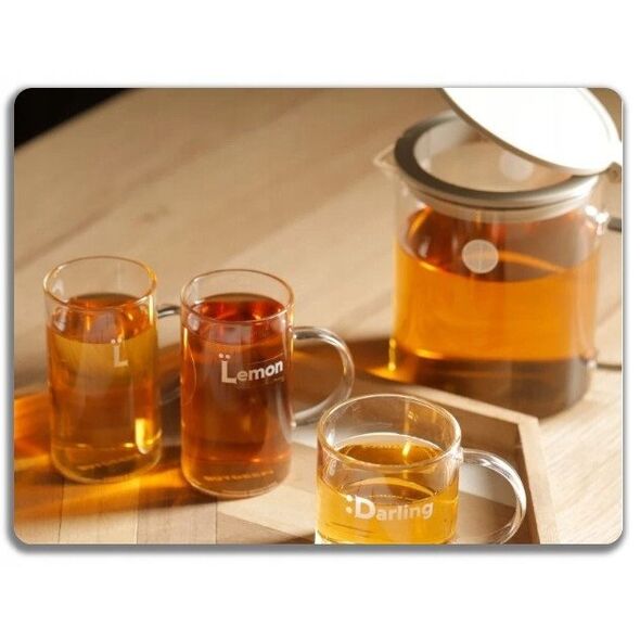 Γυάλινη κανάτα με έμβολο 500ml, μοντέλο CD2001