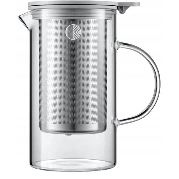Γυάλινη κανάτα με φίλτρο 800ml, μοντέλο CD2002