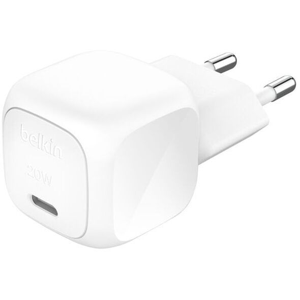 Belkin BOOST Charge USB-C 20W PD Ladegerät PPS weiß    WCA009kqWH