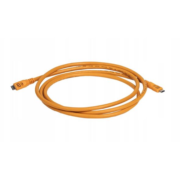 Tether Tools TetherPro USB-C Optima 10G ευθεία πορτοκαλί 1,8m