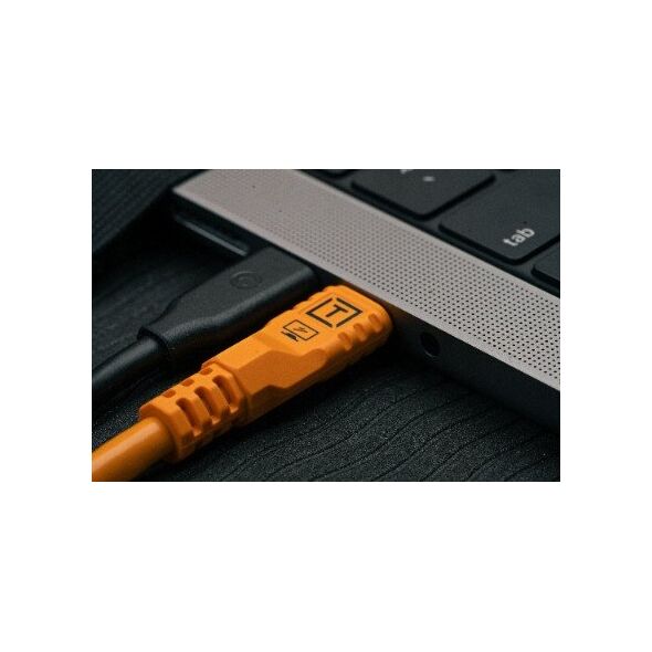 Tether Tools TetherPro USB-C Optima 10G ευθεία πορτοκαλί 1,8m