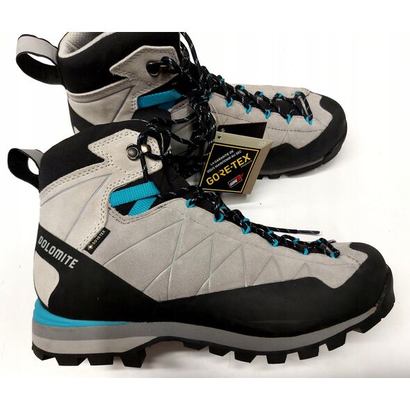 Γυναικεία παπούτσια προσέγγισης Dolomite Crodarosa Hi GTX - αλουμινί γκρι/καπρι μπλε