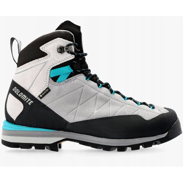 Γυναικεία παπούτσια προσέγγισης Dolomite Crodarosa Hi GTX - αλουμινί γκρι/καπρι μπλε