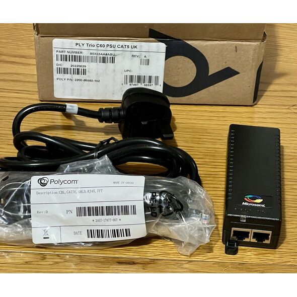 Poly POLY Τροφοδοτικό Trio C60 με καλώδιο τροφοδοσίας και CAT-5