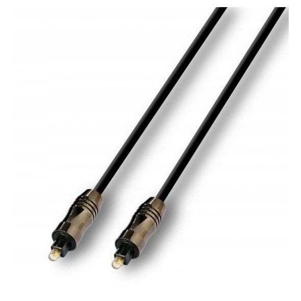 ALVA - Kabel Optyczny Toslink metal 1m