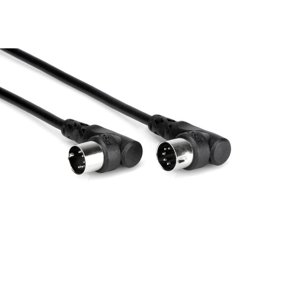 Hosa - Kabel MIDI kątowy 3m czarny