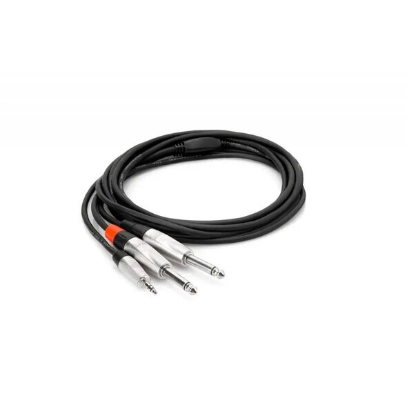 Hosa - Kabel PRO TRS 3.5mm - 2 x TS 6.35mm 3m
