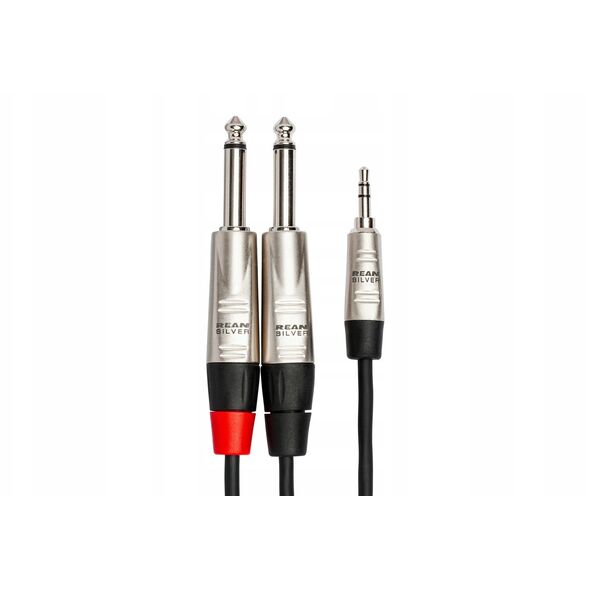 Hosa - Kabel PRO TRS 3.5mm - 2 x TS 6.35mm 3m