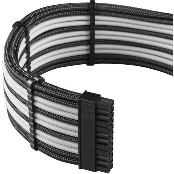 CableMod Zestaw kabli, Czarno-biały (CM-PCSR-FKIT-NKKW-R)