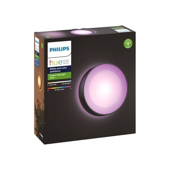 Philips Philips Hue Daylo kinkiet black 1x15W