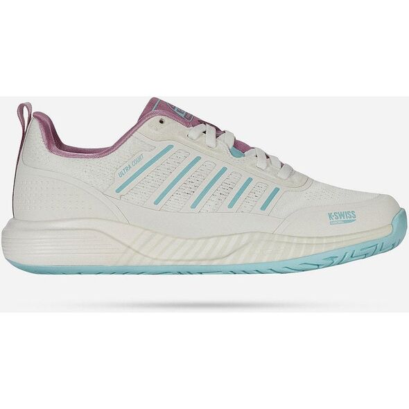 Παπούτσια padel για γυναίκες K-SWISS ULTRA COURT PADEL λευκό/λιλά EU40