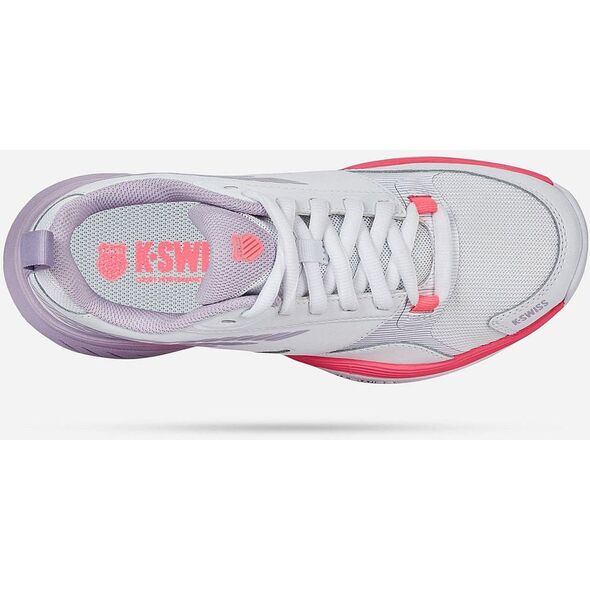 Tennis shoes for ladies K-SWISS SPEEDEX CLAY white/orchid petal EU40
