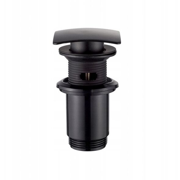 Invena ορειχάλκινο πώμα click-clack, μαύρο SC-B1-139-L