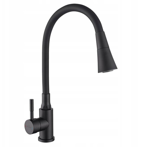 Μπαταρία κουζίνας Invena Gabi, μαύρο BZ-87-004-L