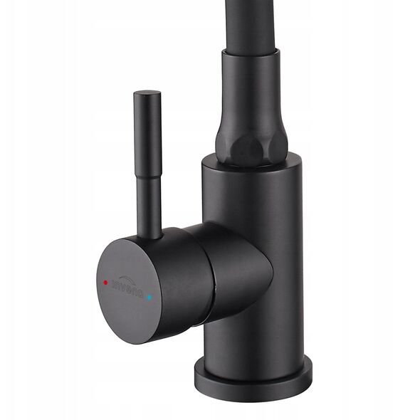 Μπαταρία κουζίνας Invena Gabi, μαύρο BZ-87-004-L