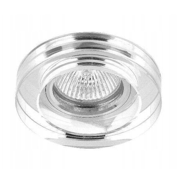 Κρύσταλλο γυαλί Faroform-R FF002012.0 φωτιστικό σποτ MR16 1x50W GU5,3, διαφανές/καθρέφτης