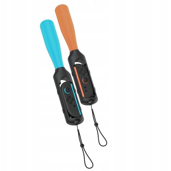 YAXO Βάση για Joy-Con BASEBALL SET για NS/NS2 Inferno Orange&Hydro Blue