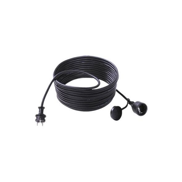 BACHMANN Przedłużacz 3G2,5mm2 czarny, 10m, styk ochronny H07RN-F guma/neopren