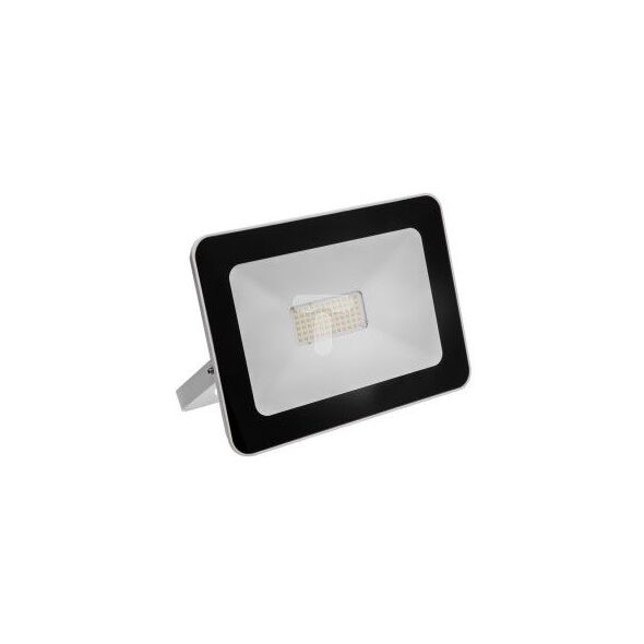 Naświetlacz GTV Projektor LED iLUX 50W 4000lm AC230V 50/60 Hz RA>80 IP65 kąt świecenia 120st. zimna biała 6400K czarny (LD-ILUXC50W-64)