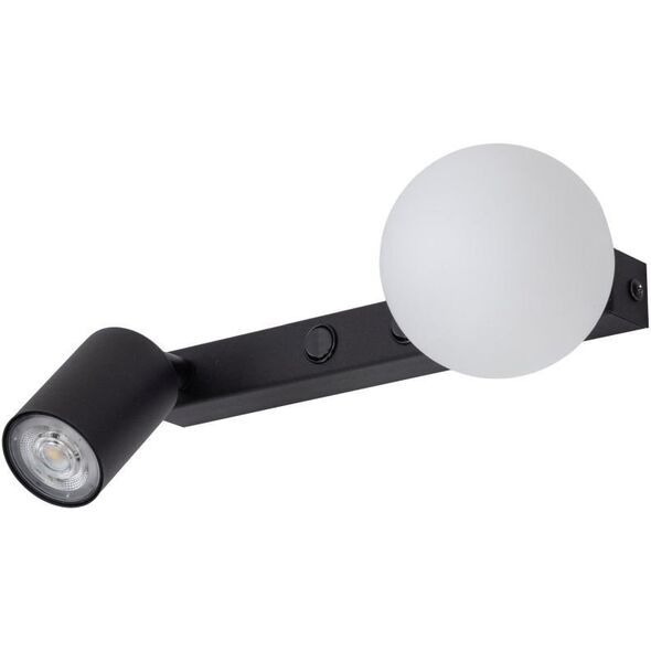 Φωτιστικό τοίχου TK Lighting Vox 10148 1x10W GU10 1x6W G9 μαύρο/λευκό