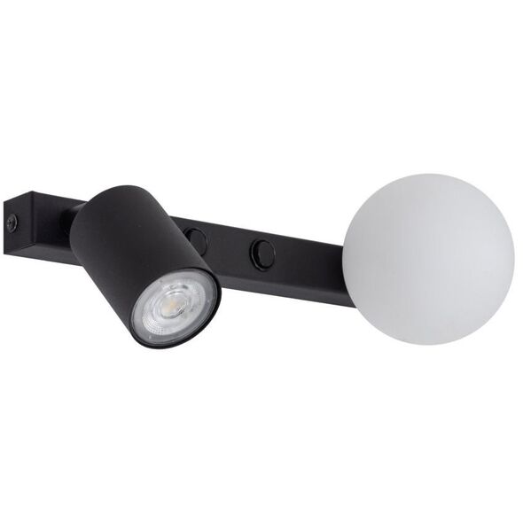 Φωτιστικό τοίχου TK Lighting Vox 10148 1x10W GU10 1x6W G9 μαύρο/λευκό