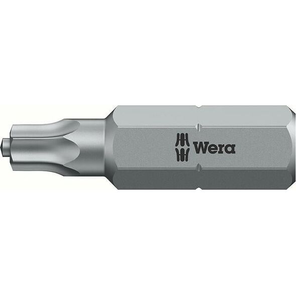 Wera Profesjonalny Bit Grot Wera TORX 25mm Krótki Spax Końcówka Wkrętaka 1/4"