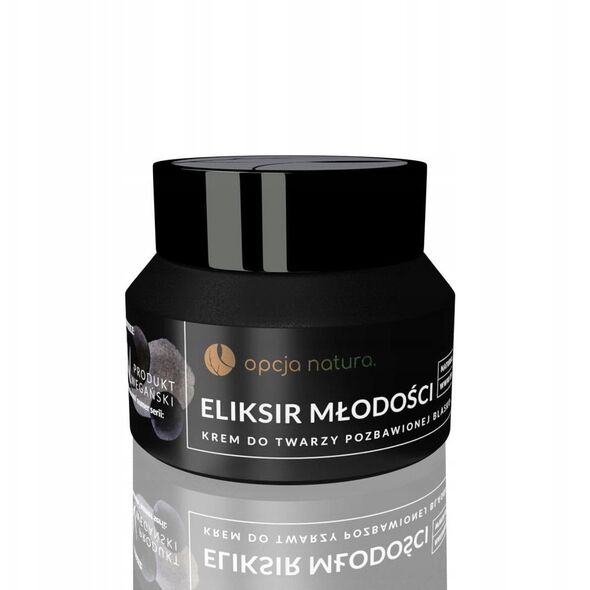 OPCJA NATURA_Eliksir Młodości krem do twarzy pozbawionej blasku z koenzymem Q10 50ml