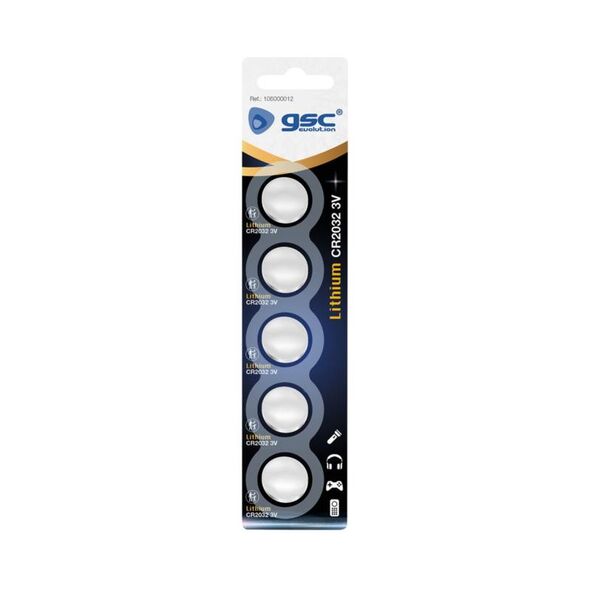 Lithium Button Cells GSC CR2032 (5 τεμ.) 8433373046962 8433373046962 έως και 12 άτοκες δόσεις
