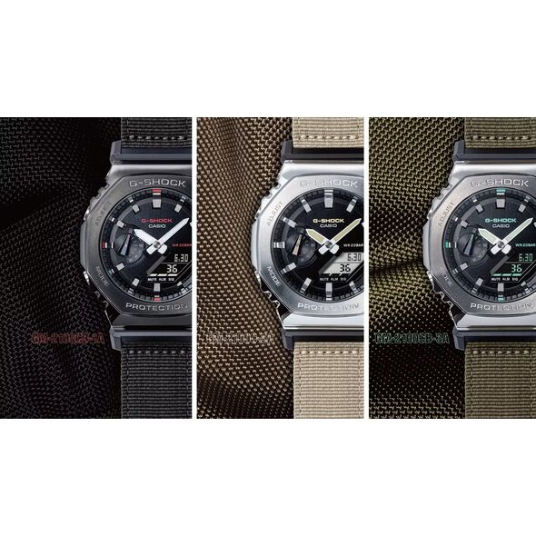Zegarek G-SHOCK Casio G-Shock GM-2100CB-3AER 200m zielony