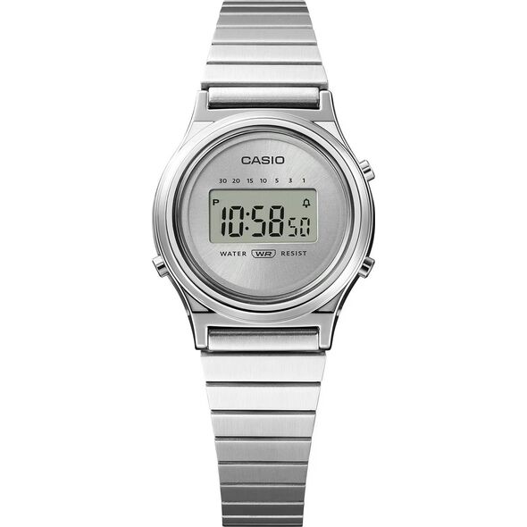 Zegarek Casio Vintage Zegarek damski Casio LA700WE-7AEF srebrny