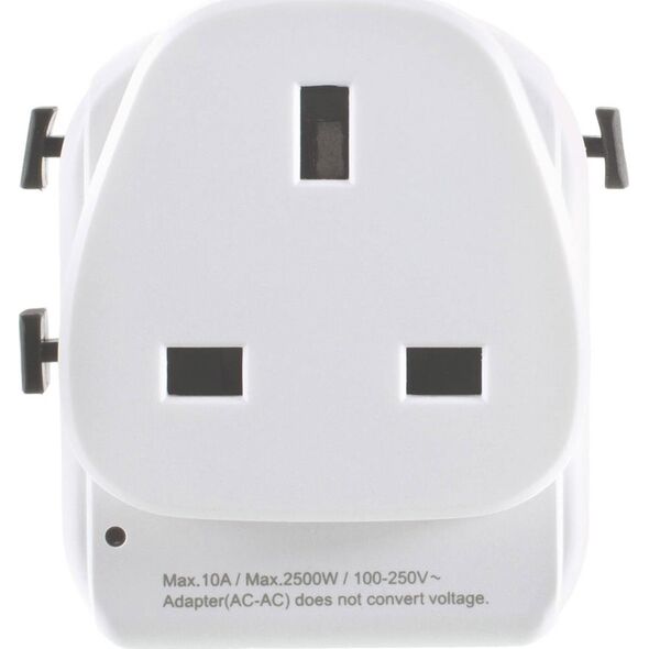 Lifeventure Adapter podróżny USB UK-World Travel Adaptor Uniwersalny