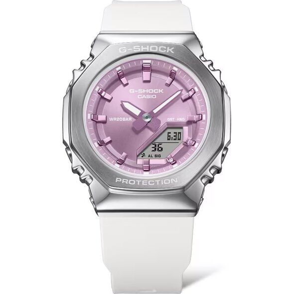 Casio G-Shock GM-S2110-7A6ER  200m biały