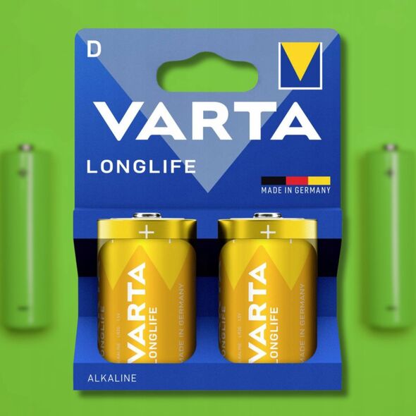 Μπαταρία D Varta VARTA Longlife D Blister 2 Αλκαλική-μαγγανίου 1.5 V 2 τεμ