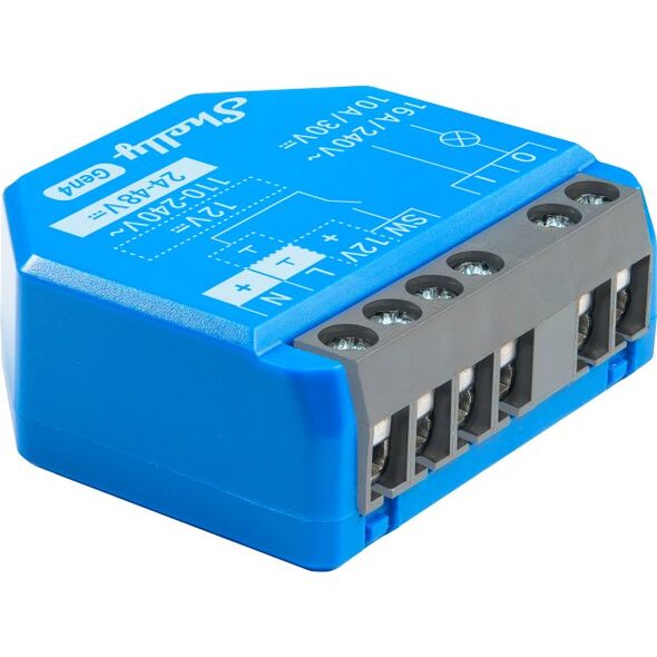 Shelly Ρελέ "1 Gen4 4er Pack" max 16A 1 Κανάλι WLAN Matter Zigbee Bluetooth