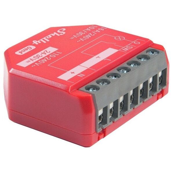 Shelly Ρελέ "1PM Gen4 4er Pack" max 16A 1 Κανάλι Λειτουργία Μέτρησης WLAN Matter Zigbee Bluetooth