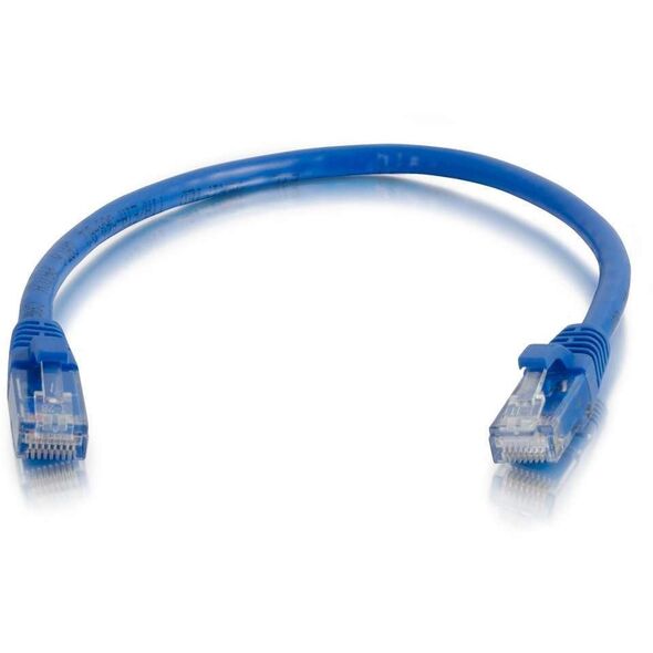 Καλώδιο / 1 m Μπλε CAT6 PVC Snagless UTP Patch