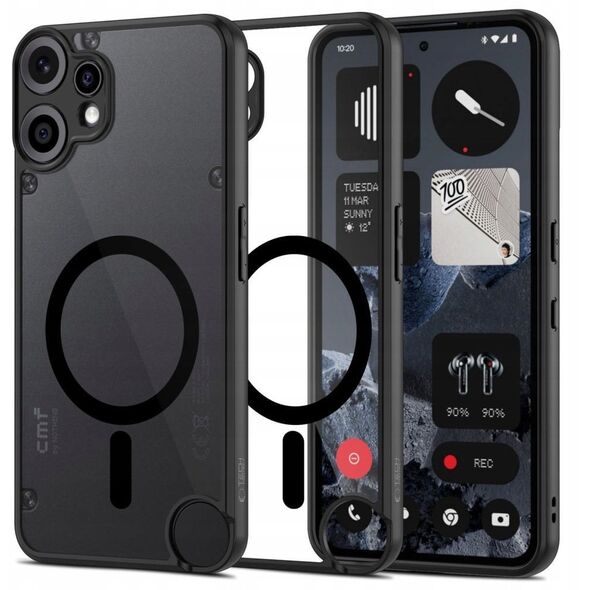 TECH-PROTECT MAGMAT MAGSAFE NOTHING CMF PHONE 2 PRO ΜΑΥΡΟ/ΔΙΑΦΑΝΕΣ