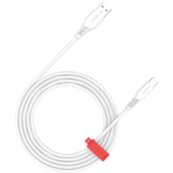 Καλώδιο CANYON AC18SC A-C 18W 1.2m Λευκό