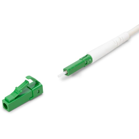 Προκατασκευασμένο καλώδιο FTTH, εμφυσημένο, μονόινο, 1 ίνα, LC/APC, 10 m