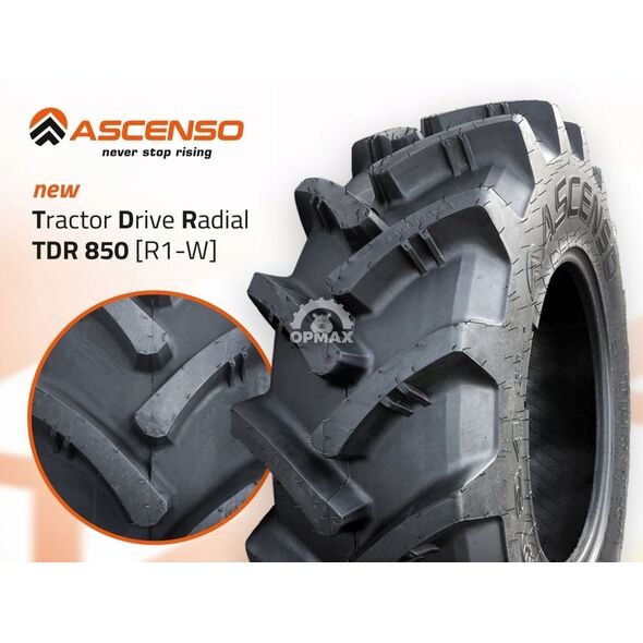 Opona rolnicza ASECSO TDR 850 R1-W 116D TL