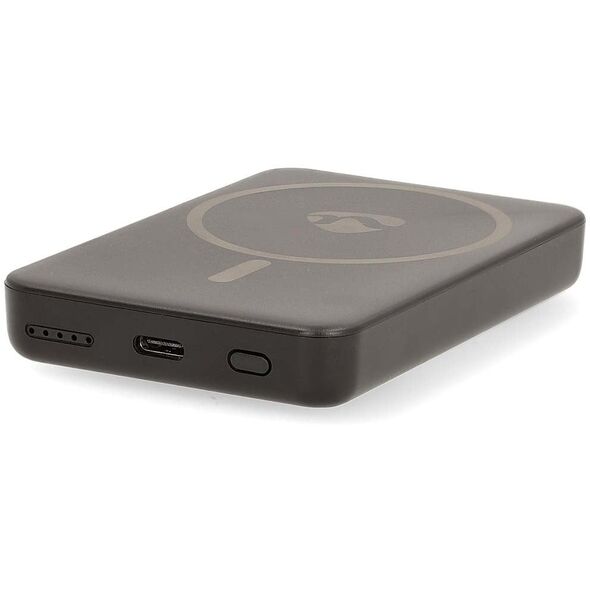 NEDIS Powerbank 5000mAh für kabelloses Laden, schwarz