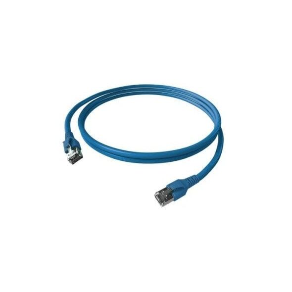 Kabel krosowy EasyLan FlexBoot Cat.6A, S/FTP, niebieski, 5 m