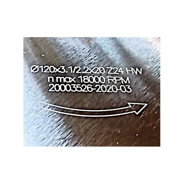 Podcinak LI25M31EA3 120X20-24
