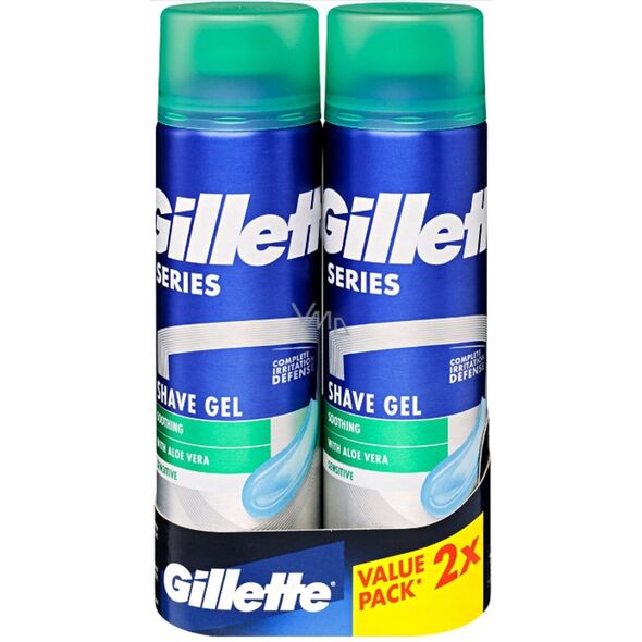 Raminamoji skutimosi želė Gillette Soothing, 400 ml
